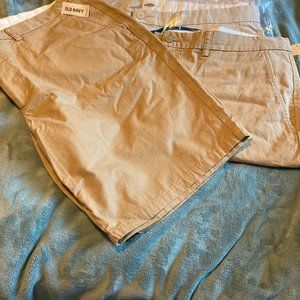 Bermuda Shorts, NWT, Old Navy, Qty 4